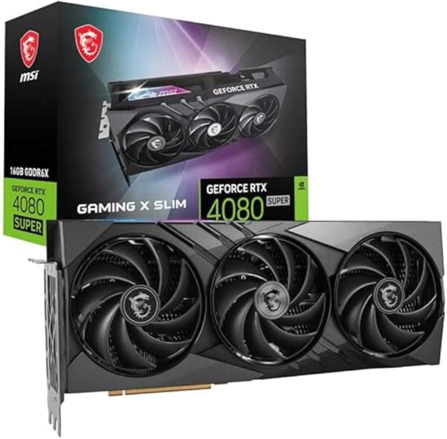 GPU RTX 4080 SUPER 16GB MSI GAMING X SLIM